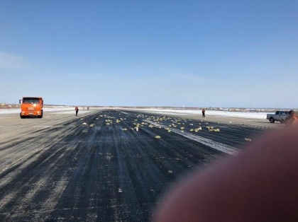 ЧП с грузовым самолетом спровоцировало «золотую лихорадку» в Якутске
