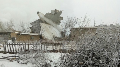 Крушение грузового самолета под Бишкеком приостановило работу международного аэропорта «Манас»