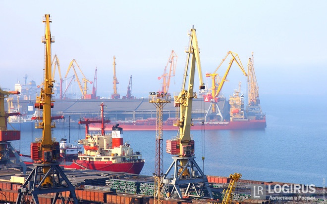 Впервые в этом году замечен рост объема транзитных грузов в портах