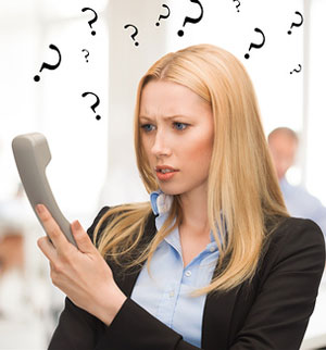 Неумение общаться с клиентами по телефону