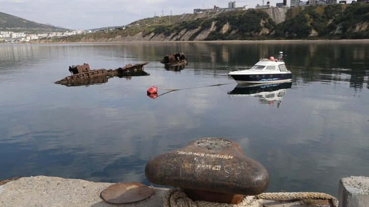 Рыбный терминал Магаданского порта больше похож на «кладбище кораблей»