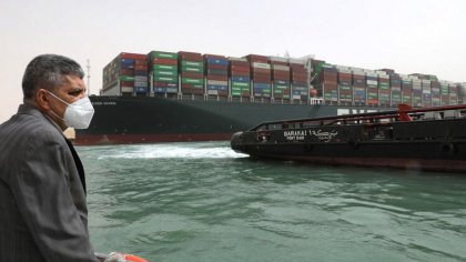 Блокировка Суэцкого канала дорого обходится мировой торговле