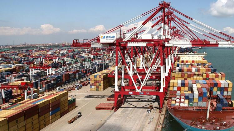 Грузооборот китайских портов внушает робкий оптимизм