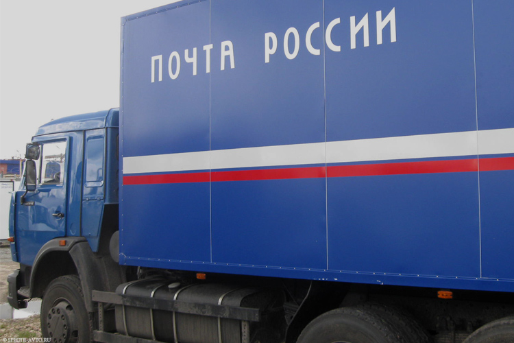 Арестован автомобиль с логотипом Почты России за незаконную перевозку спирта