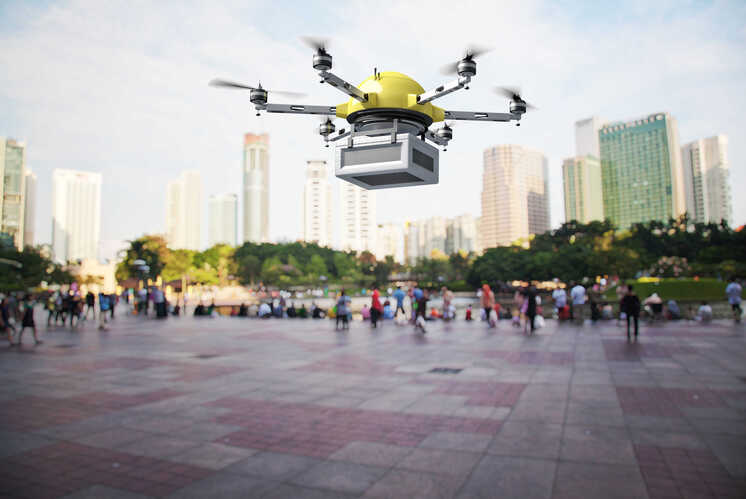 К 2030 году стоимость перевозки дронами должна подешеветь почти в 2 раза