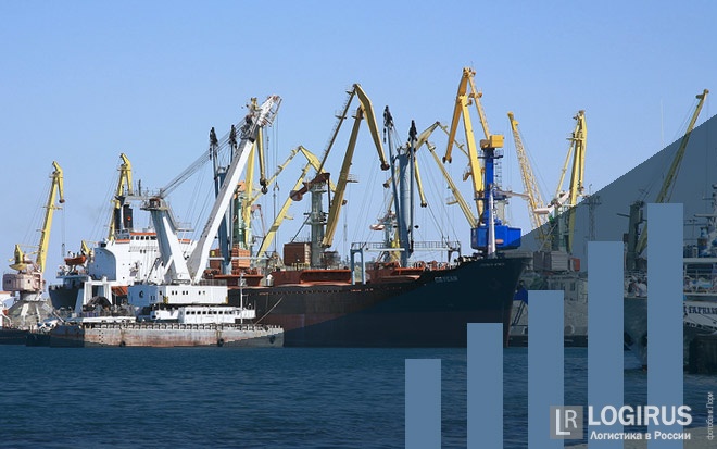Грузооборот морских портов растет. Правда, крымские порты не посчитали