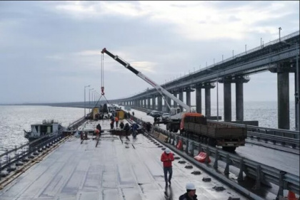 Правую часть Крымского моста запустили строго по расписанию