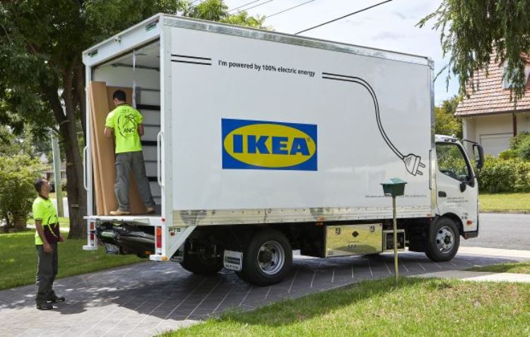 IKEA хочет «электрифицировать» «последнюю милю» в Москве