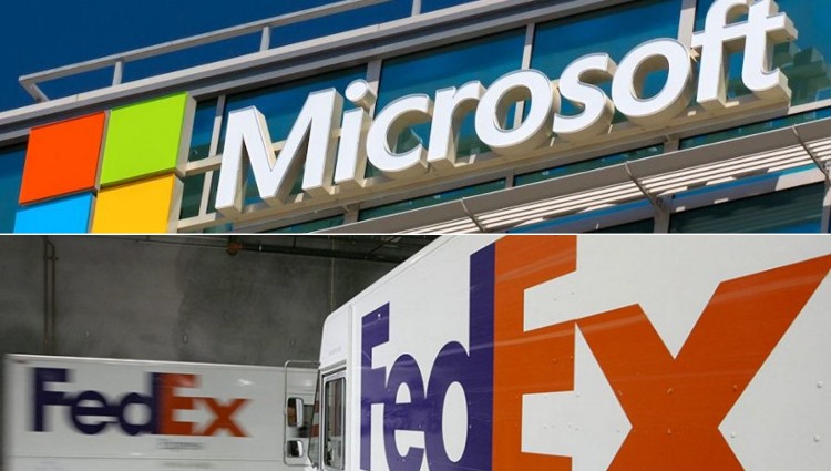 Microsoft «отследит» посылки FedEx