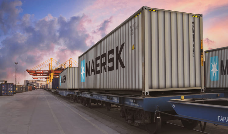 У Maersk большие планы на российскую железную дорогу